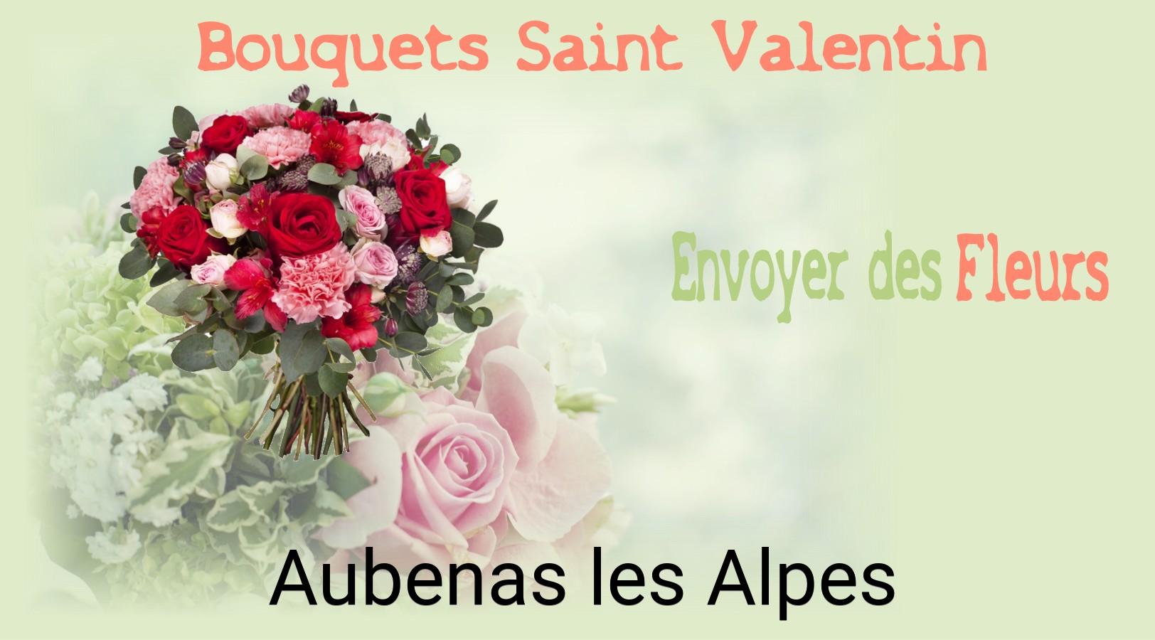 Roses de Saint-Valentin livrées à Aubenas-les-Alpes